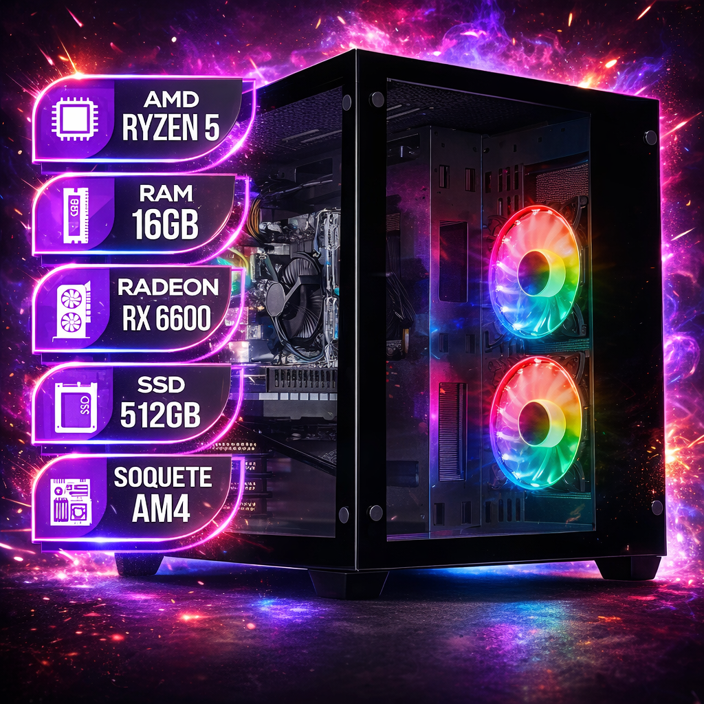 Pc Gamer parcelado em 12x SEM JUROS!!